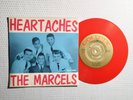 THE MARCELS Heartaches (1961) RARE Sweden 45PS Colpix Records DOO WOP