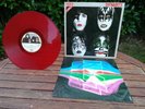 LP Kiss - DYNASTY Farbvinyl RED COLORED VINYL = sehr gut CASABLANCA Records 1979