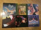 6 Vintage STYX Vinyl LPs Kilroy, Equinox, Cornerstone, Paradise, Etc. MINT