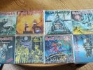 iron maiden 10 x 7 inch vinyl bundle + record case + purgatory