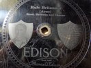 Rule Britannia EDISON RECORD 1914 God Save The King New York Military Band 50185