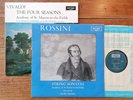 Argo ZRG 506/654 Stereo - Rossini String Sonatas Vivaldi 4 Seasons Marriner 2 X