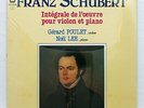 GERARD POULET, LEE - SCHUBERT violin & piano works ARION 2xLPs box STILL SEALED