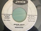 Heartbreaking Moody Rockabilly 45 Moonlighters - Broken Heart JOSIE Hear