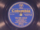 78 RPM - 3 Columbia blue shellac: Lud Gluskin, George Olsen & Johnny Green