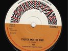 L. ROY (I-ROY) Pauper And The King Vinyl 7 Inch Techniques 1973 & Gregory Isaacs