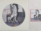 VARIOUS ARTISTS BETTY PAGE Danger Girl - Burlesque Music QDK 012 1996 Pic Disk