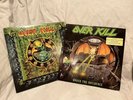 OVERKILL  vinyl Record Lot. Under The Influence And Horrorscope (BOTH INCLUDED)
