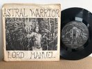 SICK RARE  Lord Manuel ASTRAL WARRIOR 1977 PRIVATE  PSYCH Prog MOOG 45 ep INSERT