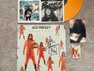 ACE FREHLEY SIGNED SPACEMAN ALBUM KISS SOLO AUTOGRAPH ORANGE VINYL - PROOF