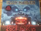 Rare Iron Maiden live Rock In Rio Triple picture disc vinyl 2002 1st press