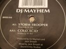 DJ MAYHEM - STORM TROOPER/COLD ACID- BASEMENT RECORDS – BRSS 016- 1993 12inch