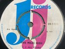 JJ ALL STARS Five Miles High CARL DAWKINS The Only Girl JJ DB1308 1969  7” Vinyl
