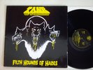 TANK - Filth Hounds of Hades LP Kamaflage Records Germany - 1982