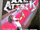 TWO VINYL RECORDS NE 1100 NE1120  AXE ATTACK 1 and 2 Great condition K-tel