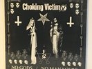CHOKING VICTIM no gods no managers Lp Record SEALED punk Vinyl , leftover crack