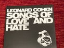 Leonard Cohen Songs of Love and Hate 2016 Reissue Vinyl NM