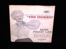 Peggy Lee 45 CAPITOL 4576 Yes Indeed PROMO ONLY PS Sleeve 1961