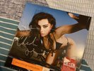 SIGNED Charli XCX - Crash red and black marbled opaque vinyl