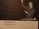 CARL SCHURICHT BEETHOVEN Symphonies 1 & 2 French orig VDSM Baguet FALP 573 LP