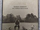 GEORGE HARRISON: All Things Must Pass US Orig Apple 3x Vinyl LP Poster Beatles