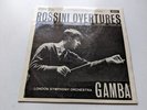 The London Symphony Orchestra / Pierino Gamba / Rossini Overtures / VINYL LP EX
