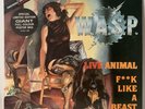 W.A.S.P.  Live Animal (F**k Like A Beast) Vinyl 1988 KUT 109 Original Poster