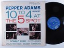 PEPPER ADAMS QUINTET 10 To 4 At The 5 Spot RIVERSIDE LP VG+ mono b