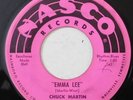 rockabilly black rocker 45 CHUCK MARTIN Emma Lee, Yeah Yeah Yeah NASCO HEAR VG