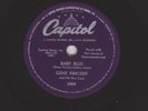 Gene Vincent - BABY BLUE - Canadian pressing - CAPITOL 3959 - 78rpm