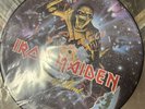 Iron Maiden Piece Of Mind Picture Disc vinyl LP Record EMI capitol Original 83