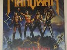 Manowar - Fighting The World LP - Colored Vinyl Album SEALED Heavy Metal RECORD