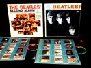 THE BEATLES FIRST AND SECOND ALBUMS CAPITOL RECORDS MONO FIRST PRESSING