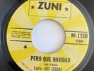 LUIS SEGURA - Pero Que Navidad / PLENA 45 Zuni Records Afro Latin