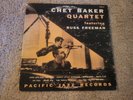 Chet Baker Quartet Very RARE Pink Cover Pacific Jazz PJLP 6 w/freeman