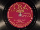 78 RPM -- Bessie Smith, Okeh 8945 (last session), E/E-V+ Blues - Jazz