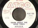GOLDIE & GINGERBREADS: think about the good times / please please ATCO 7