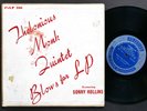THELONIOUS MONK Quintet SONNY ROLLINS Blows For LP PRESTIGE PRLP 166 US '54 MONO