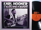EARL HOOKER Rare Arhoolie LP / 2 Bugs And A Roach / Chicago Blues