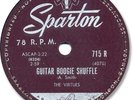 1959 The VIRTUES Instrumental Rock’n Roll 78 RPM Record. Guitar Boogie Shuffle