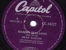 DEAN MARTIN  78  MAMBO ITALIANO / THAT'S ALL I WANT FROM YOU CAPITOL CL 14227 V+