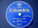 Williams' Jug Band Chizzlin' Sam HOT 78RPM Blue Columbia 2829-D #MP3#