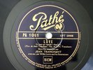 Willie Lewis Jean Tranchant Love 78RPM Pathe PA 1061 #MP3#