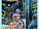 IRON MAIDEN . somewhere in time LP US 1986 PIZZA HOT   Metallica Megadeth Slayer