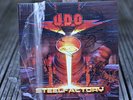 U.D.O. - steelfactory, komplett signiert - eingeschweisst / clear orange LP 2018