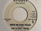 Mod Garage Dancer 45 PAT & LOLLY VEGAS Write Me Baby Please/Marci-Parci Quetzal