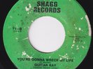 GUITAR RAY You're Gonna Wreck My Life  northern soul 45 CROSSOVER HEAR