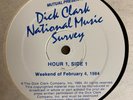 RADIO SHOW: DICK CLARK NATIONAL MUSIC SURVEY, DATE: 1984/02/04, 3 LPs/3 HRs, EX