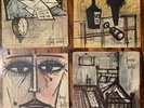 Ella Fitzgerald Sings GEORGE & IRA GERSHWIN Bernard Buffet 4 LP record albums