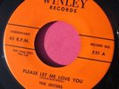 THE JESTERS - Please Let Me Love You - 45 rpm - Winley 221